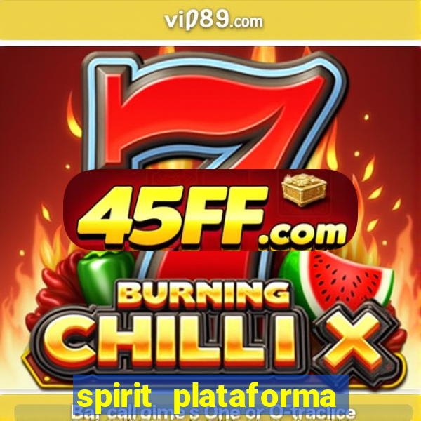 spirit plataforma de jogos